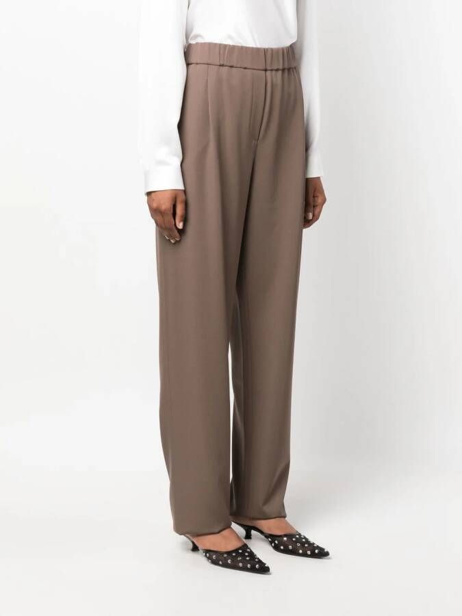 Giorgio Armani Wollen broek Zwart