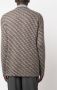 Giorgio Armani Trui met geometrisch patroon Grijs - Thumbnail 4