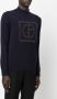 Giorgio Armani Trui met logo reliëf Blauw - Thumbnail 3