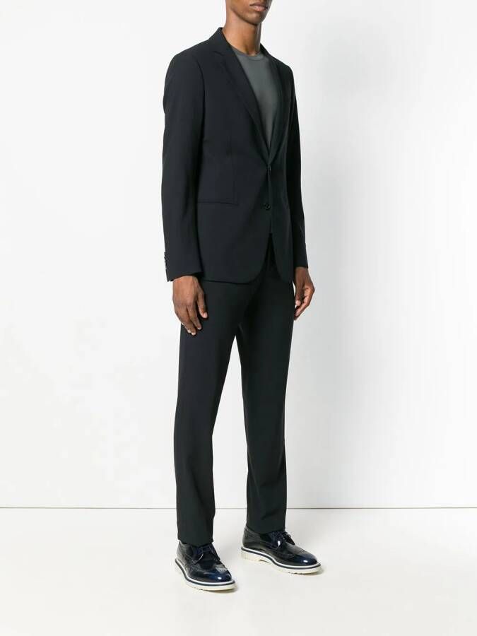 Giorgio Armani two piece suit Blauw