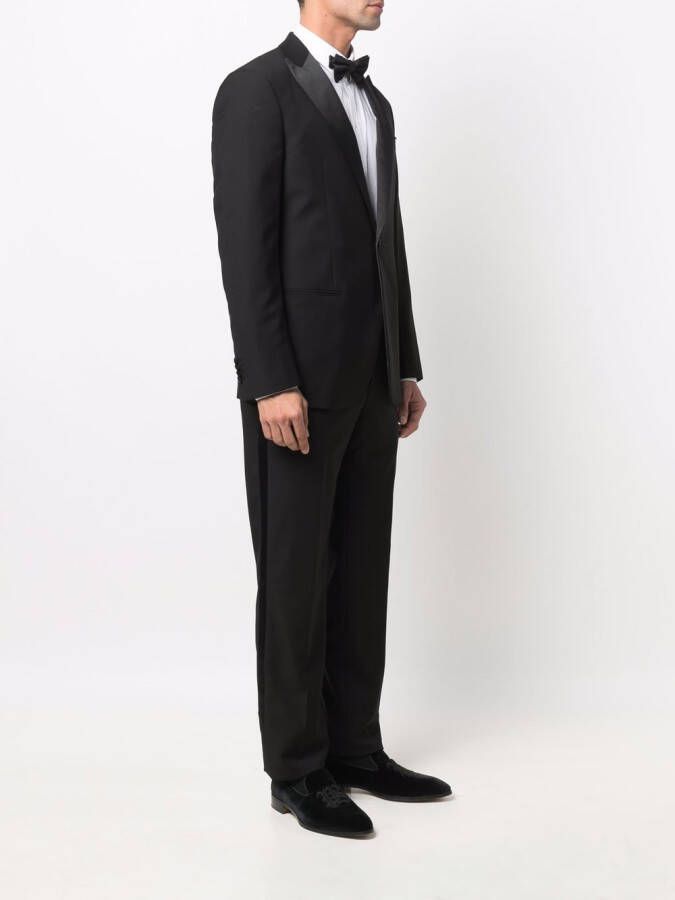 Giorgio Armani Tweedelig pak Zwart