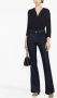 Giorgio Armani Blouse met V-hals Blauw - Thumbnail 2