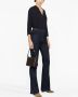 Giorgio Armani Blouse met V-hals Blauw - Thumbnail 3