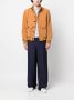 Giorgio Armani Broek met wijde pijpen Blauw - Thumbnail 2