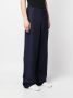 Giorgio Armani Broek met wijde pijpen Blauw - Thumbnail 3