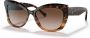 Giorgio Armani Zonnebril met cat-eye montuur Bruin - Thumbnail 2