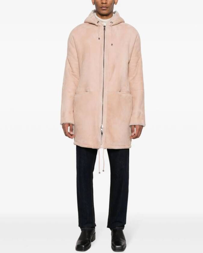 Giorgio Brato Jack met lammy afwerking Beige