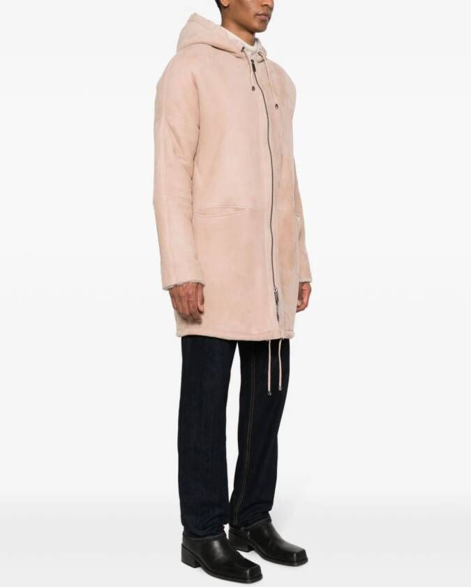 Giorgio Brato Jack met lammy afwerking Beige