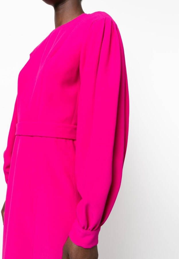 Giovanni Bedin Jurk met ballonmouwen Roze