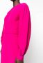 Giovanni Bedin Jurk met ballonmouwen Roze - Thumbnail 5