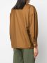 Giuliva Heritage Blouse met lange mouwen Bruin - Thumbnail 4