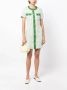 Giuliva Heritage Gestreepte jurk Groen - Thumbnail 2