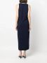 Giuliva Heritage Midi-jurk van katoenmix Blauw - Thumbnail 4