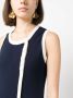 Giuliva Heritage Midi-jurk van katoenmix Blauw - Thumbnail 5