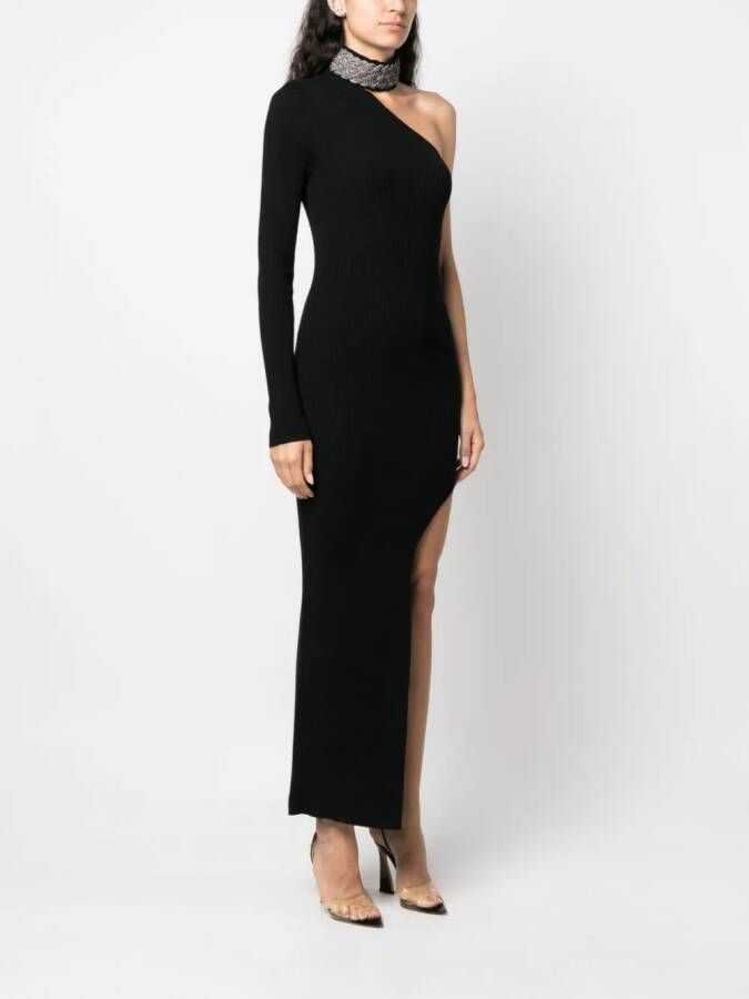 Giuseppe Di Morabito Asymmetrische jurk Zwart