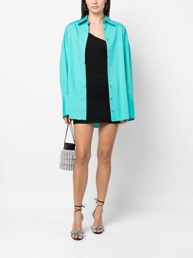 Giuseppe Di Morabito Katoenen blouse Blauw