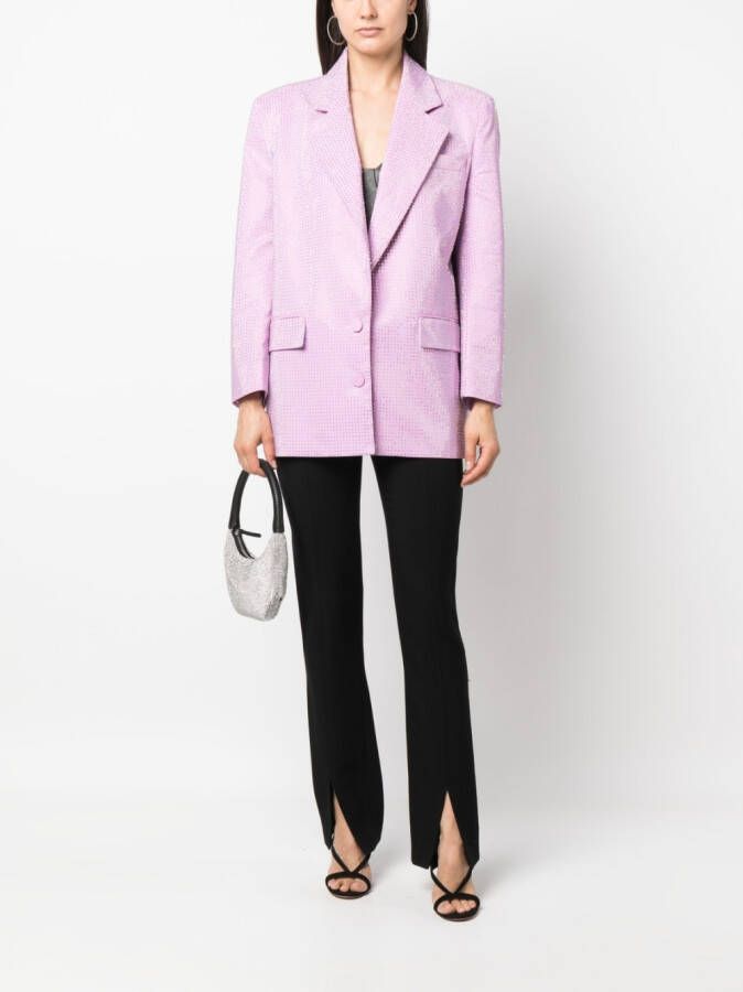 Giuseppe Di Morabito Blazer verfraaid met kristallen Roze