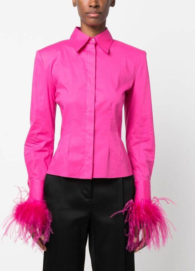 Giuseppe Di Morabito Zijden blouse Roze