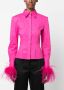Giuseppe Di Morabito Zijden blouse Roze - Thumbnail 3