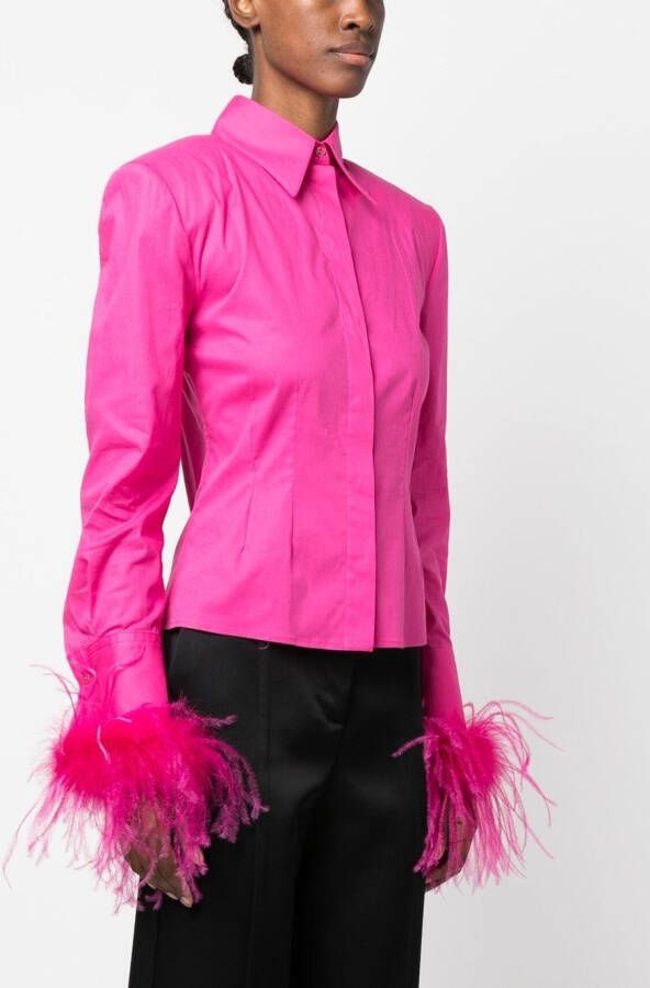 Giuseppe Di Morabito Zijden blouse Roze