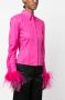 Giuseppe Di Morabito Zijden blouse Roze - Thumbnail 4