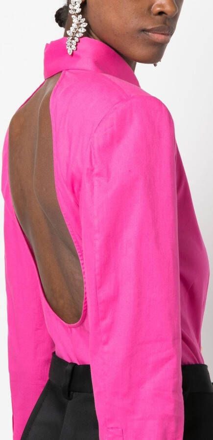 Giuseppe Di Morabito Zijden blouse Roze
