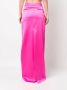 Giuseppe Di Morabito Maxi-rok met satijnen afwerking Roze - Thumbnail 4