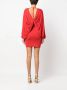 Giuseppe Di Morabito Mini-jurk met ruche Rood - Thumbnail 4