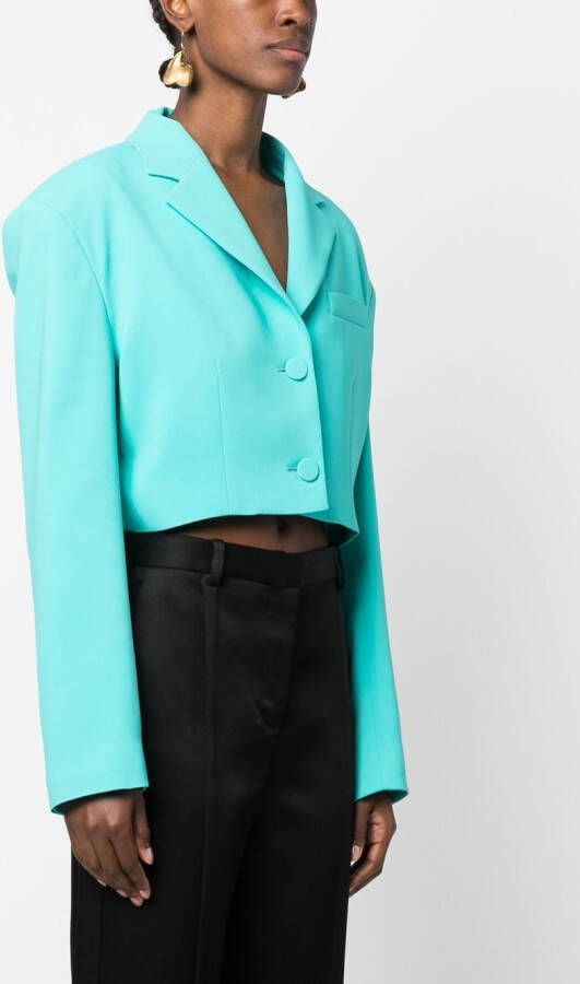 Giuseppe Di Morabito Cropped blazer Blauw