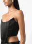 Giuseppe Di Morabito Strapless korset Zwart - Thumbnail 5