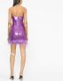 Giuseppe Di Morabito Strapless maxi-jurk Paars - Thumbnail 3