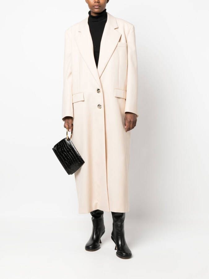 Giuseppe Di Morabito Wollen mantel Beige