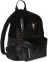 Giuseppe Zanotti Bud fluwelen rugzak Zwart - Thumbnail 3
