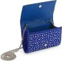 Giuseppe Zanotti Cleopatra clutch met kristallen Blauw - Thumbnail 5