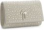 Giuseppe Zanotti Cleopatra clutch met kristallen Grijs - Thumbnail 4