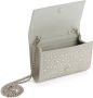 Giuseppe Zanotti Cleopatra clutch met kristallen Grijs - Thumbnail 5