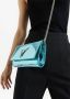 Giuseppe Zanotti Cleopatra clutch met logo Blauw - Thumbnail 2