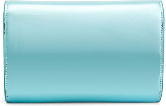 Giuseppe Zanotti Cleopatra clutch met logo Blauw