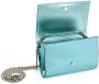 Giuseppe Zanotti Cleopatra clutch met logo Blauw - Thumbnail 5