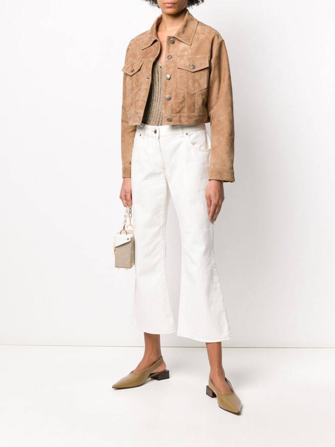 Giuseppe Zanotti Cropped jack Beige