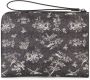 Giuseppe Zanotti Fabian clutch meet bloemenprint Zwart - Thumbnail 3