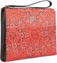 Giuseppe Zanotti Fabian clutch met paisley-print Rood - Thumbnail 4