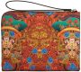 Giuseppe Zanotti Fabian clutch met print Rood - Thumbnail 2