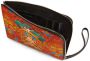 Giuseppe Zanotti Fabian clutch met print Rood - Thumbnail 4
