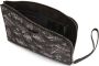 Giuseppe Zanotti Fabian clutch met print Zwart - Thumbnail 4