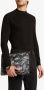 Giuseppe Zanotti Fabian clutch met print Zwart - Thumbnail 5