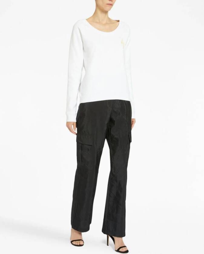Giuseppe Zanotti Sweater met borduurwerk Wit