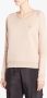 Giuseppe Zanotti Sweater met geborduurd logo Beige - Thumbnail 3
