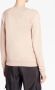 Giuseppe Zanotti Sweater met geborduurd logo Beige - Thumbnail 4