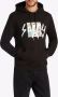 Giuseppe Zanotti Hoodie met tekst Zwart - Thumbnail 3